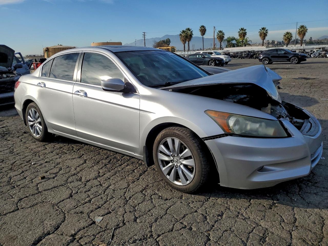 2011 Honda Accord Exl Silver vin: 1HGCP3F85BA015924