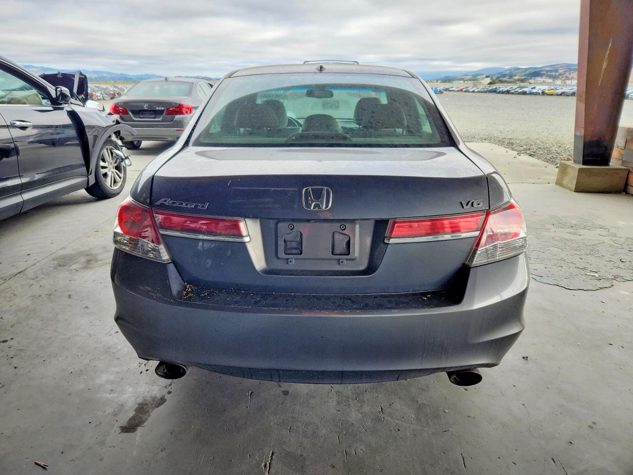 2011 Honda Accord Exl Gray vin: 1HGCP3F85BA016006