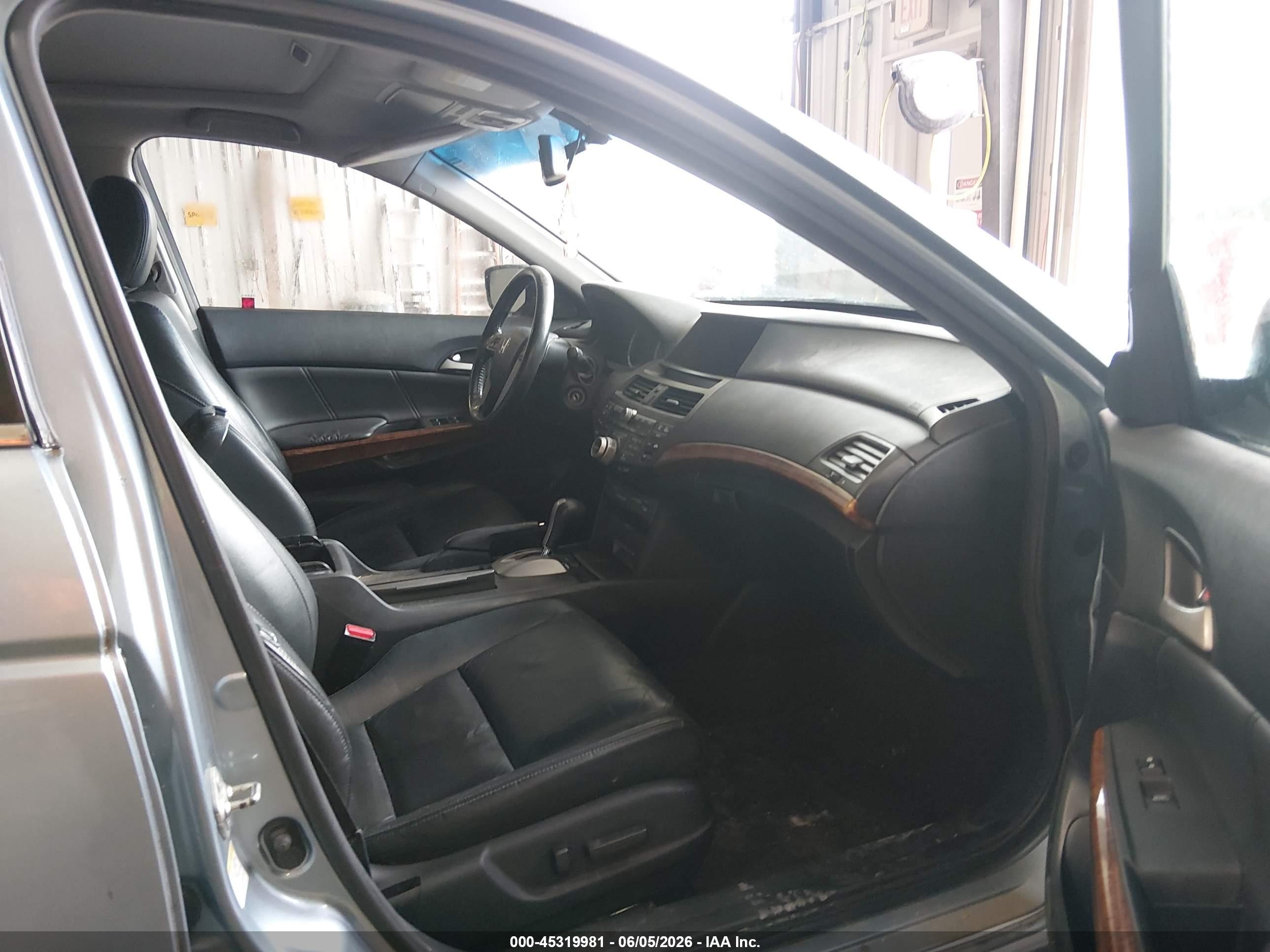 2012 Honda Accord 3.5 Ex-l Light Blue vin: 1HGCP3F85CA006898