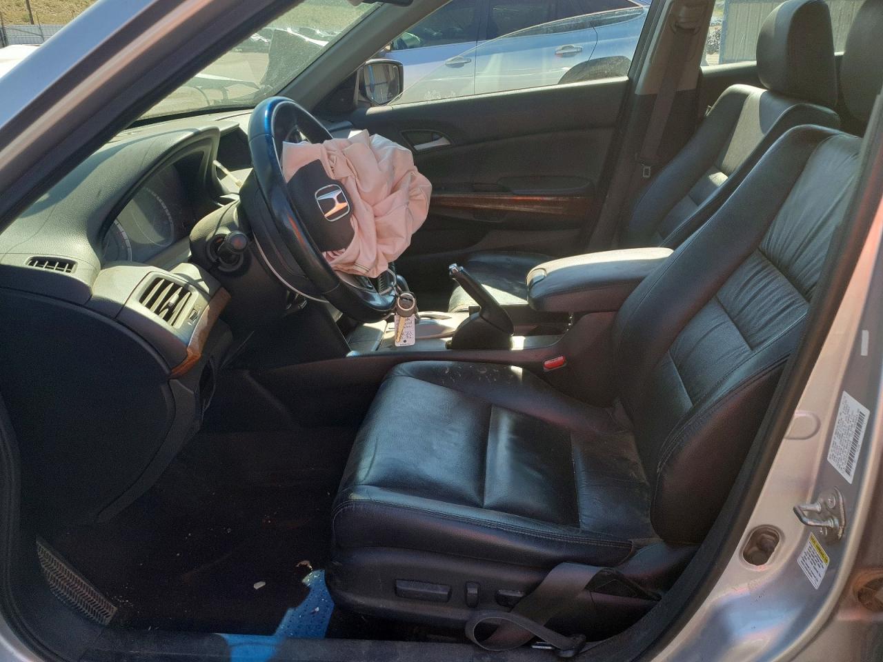 2012 Honda Accord Exl Silver vin: 1HGCP3F85CA014399