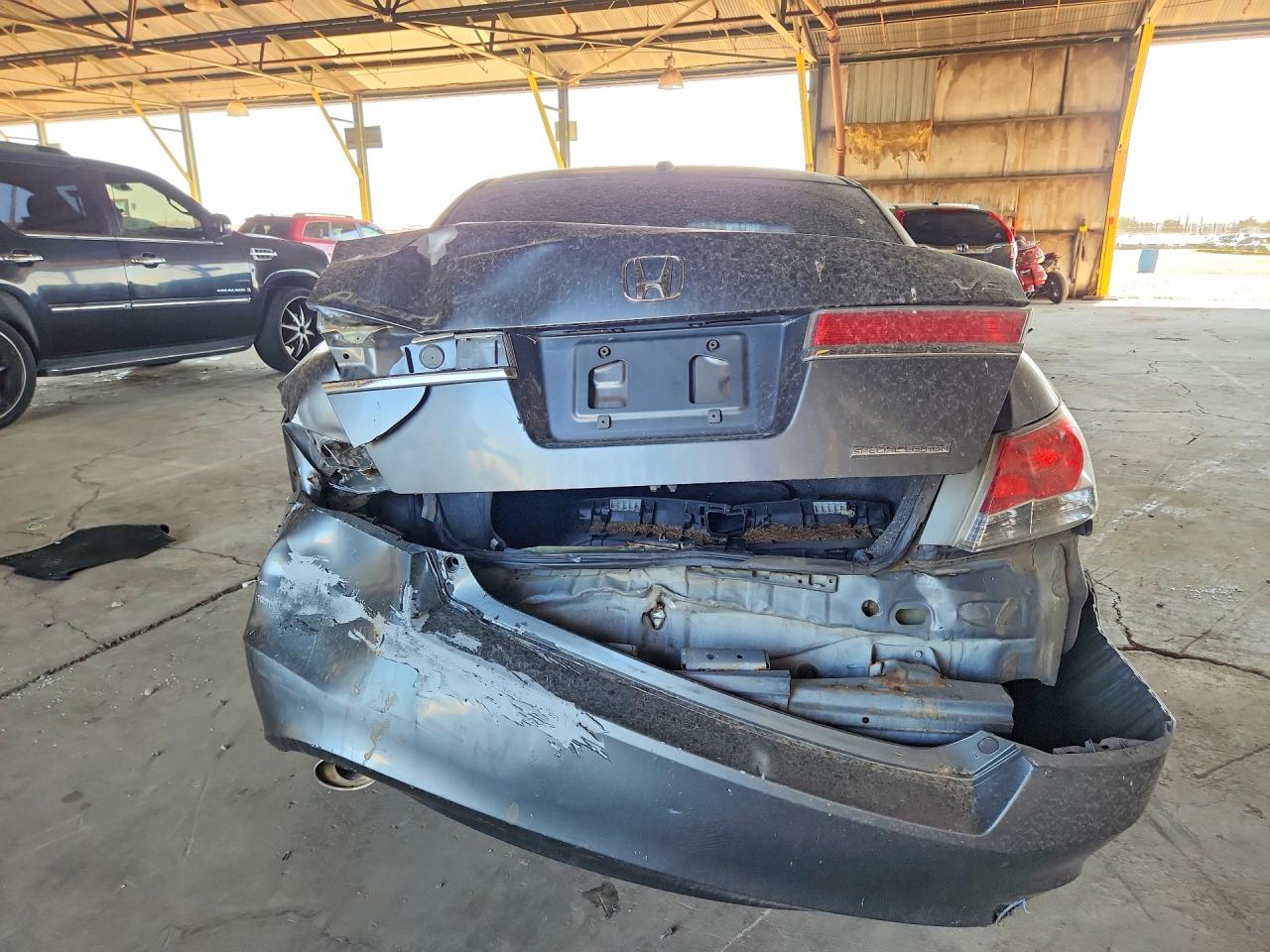 2012 Honda Accord Exl Серый vin: 1HGCP3F85CA015083