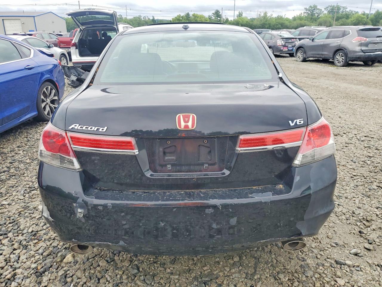 2012 Honda Accord Exl Black vin: 1HGCP3F85CA015388