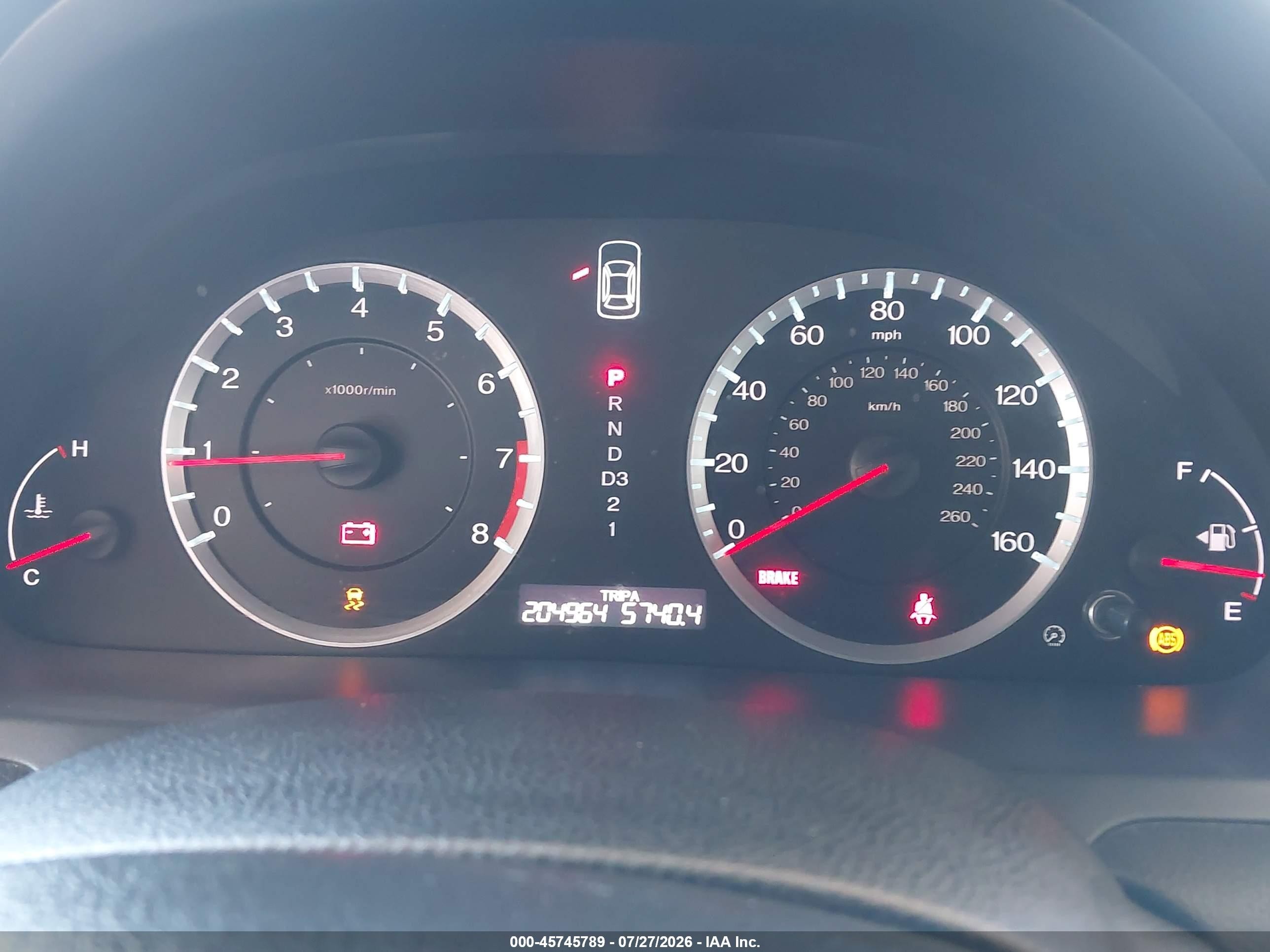 2012 Honda Accord 3.5 Ex-l Бордовый vin: 1HGCP3F85CA016895