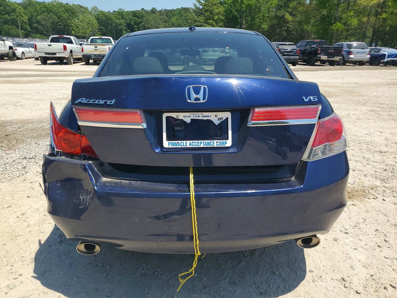 2012 Honda Accord Exl Blue vin: 1HGCP3F85CA017660