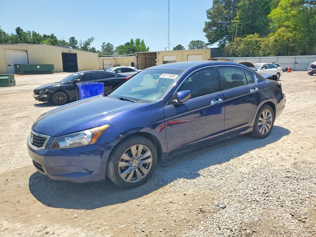 2012 Honda Accord Exl Blue vin: 1HGCP3F85CA017660