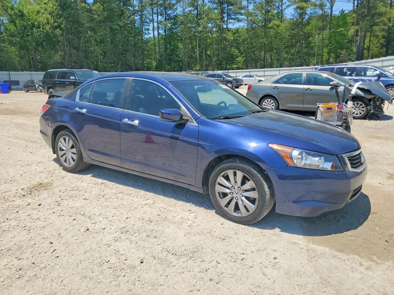 2012 Honda Accord Exl Blue vin: 1HGCP3F85CA017660