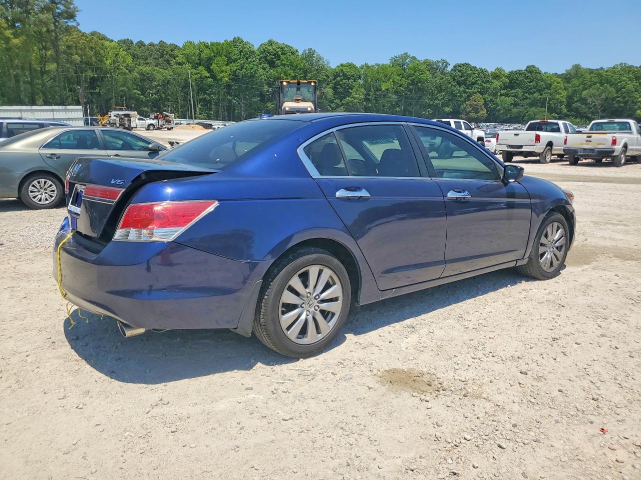 2012 Honda Accord Exl Blue vin: 1HGCP3F85CA017660