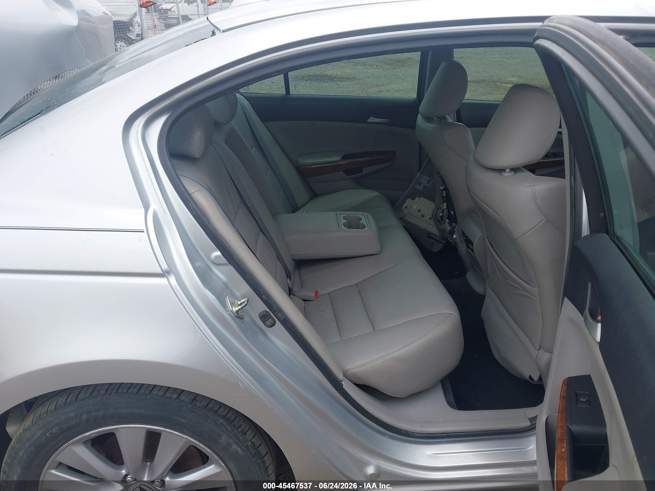 2012 Honda Accord 3.5 Ex-l Silver vin: 1HGCP3F85CA019098