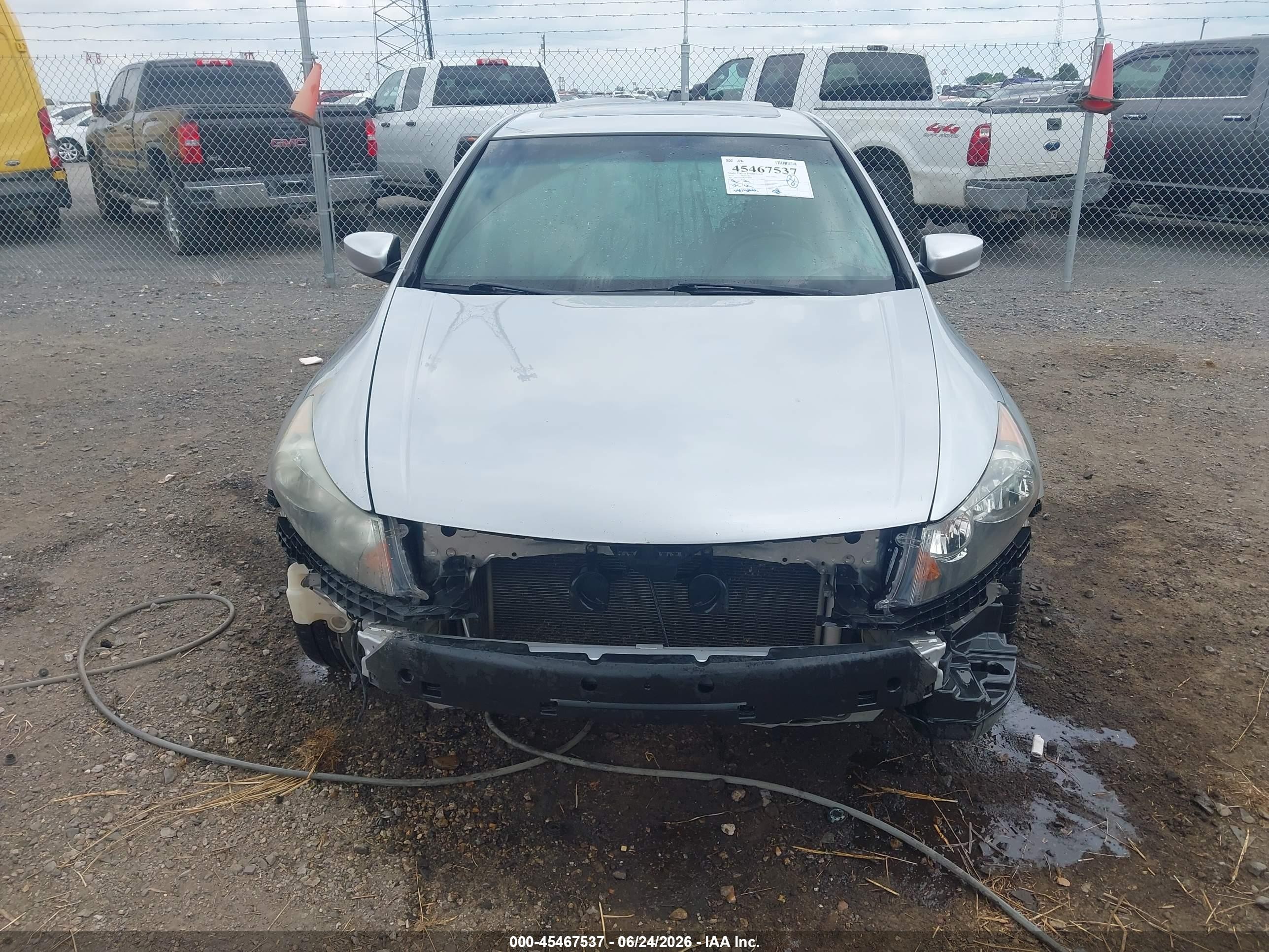 2012 Honda Accord 3.5 Ex-l Silver vin: 1HGCP3F85CA019098