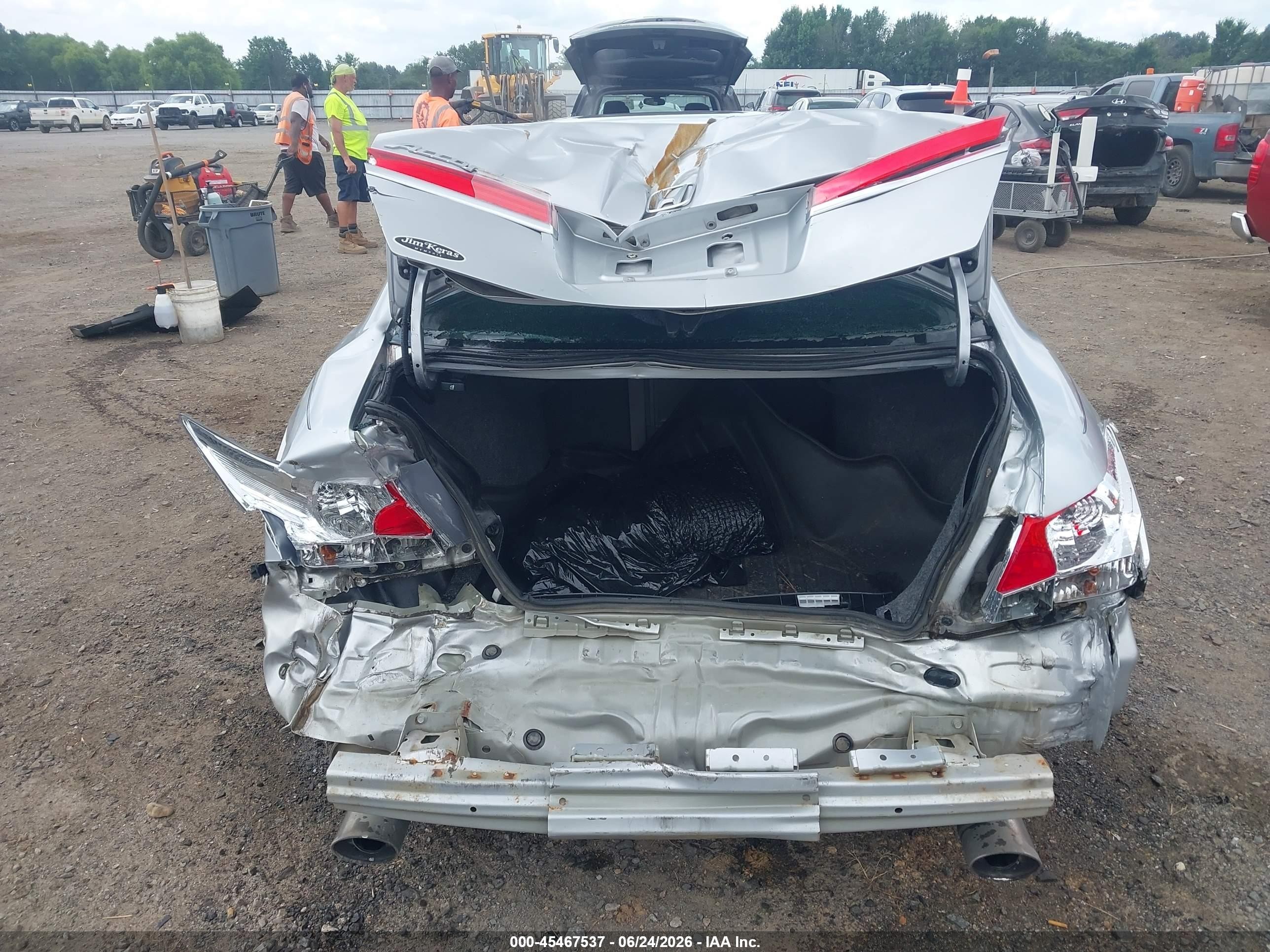 2012 Honda Accord 3.5 Ex-l Silver vin: 1HGCP3F85CA019098