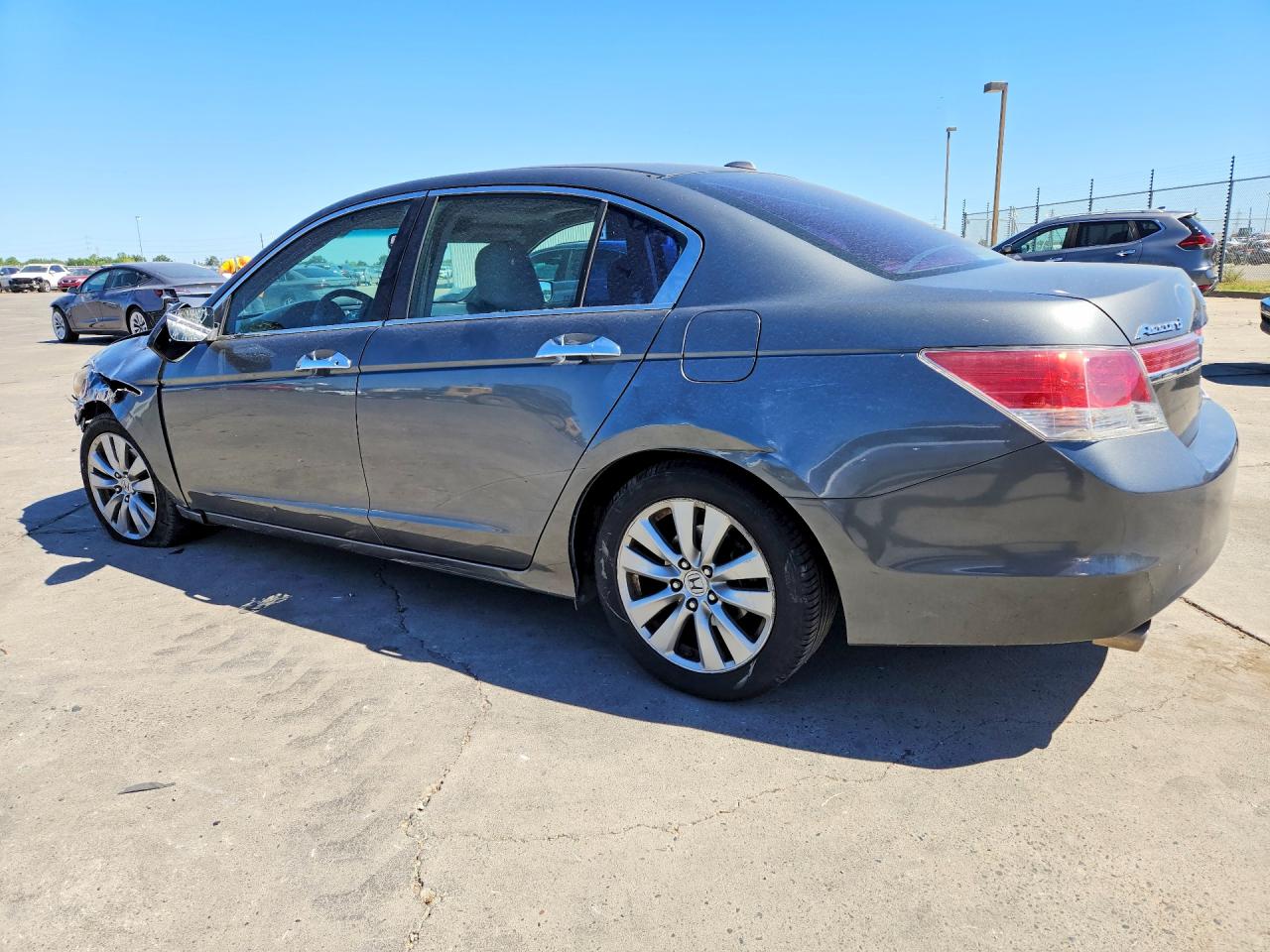 2012 Honda Accord Exl Gray vin: 1HGCP3F85CA026942
