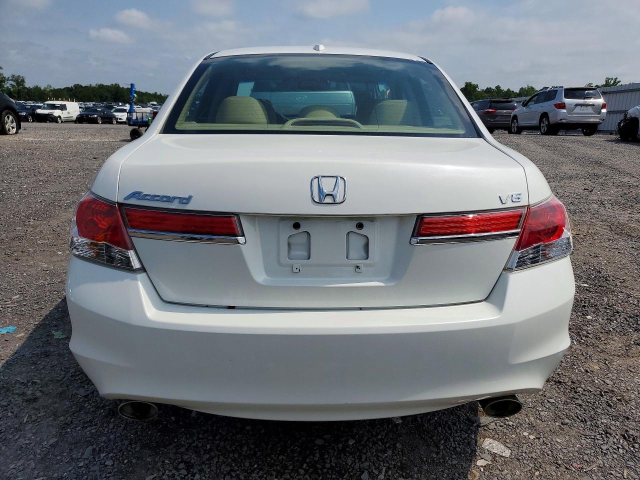 2012 Honda Accord Exl Белый vin: 1HGCP3F85CA027461