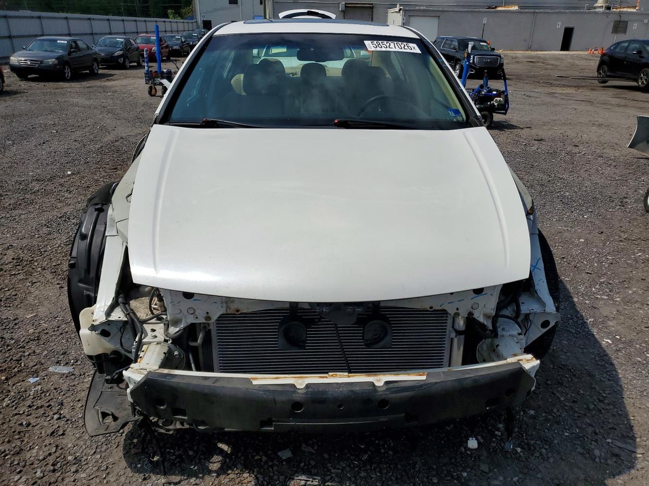 2012 Honda Accord Exl Белый vin: 1HGCP3F85CA027461