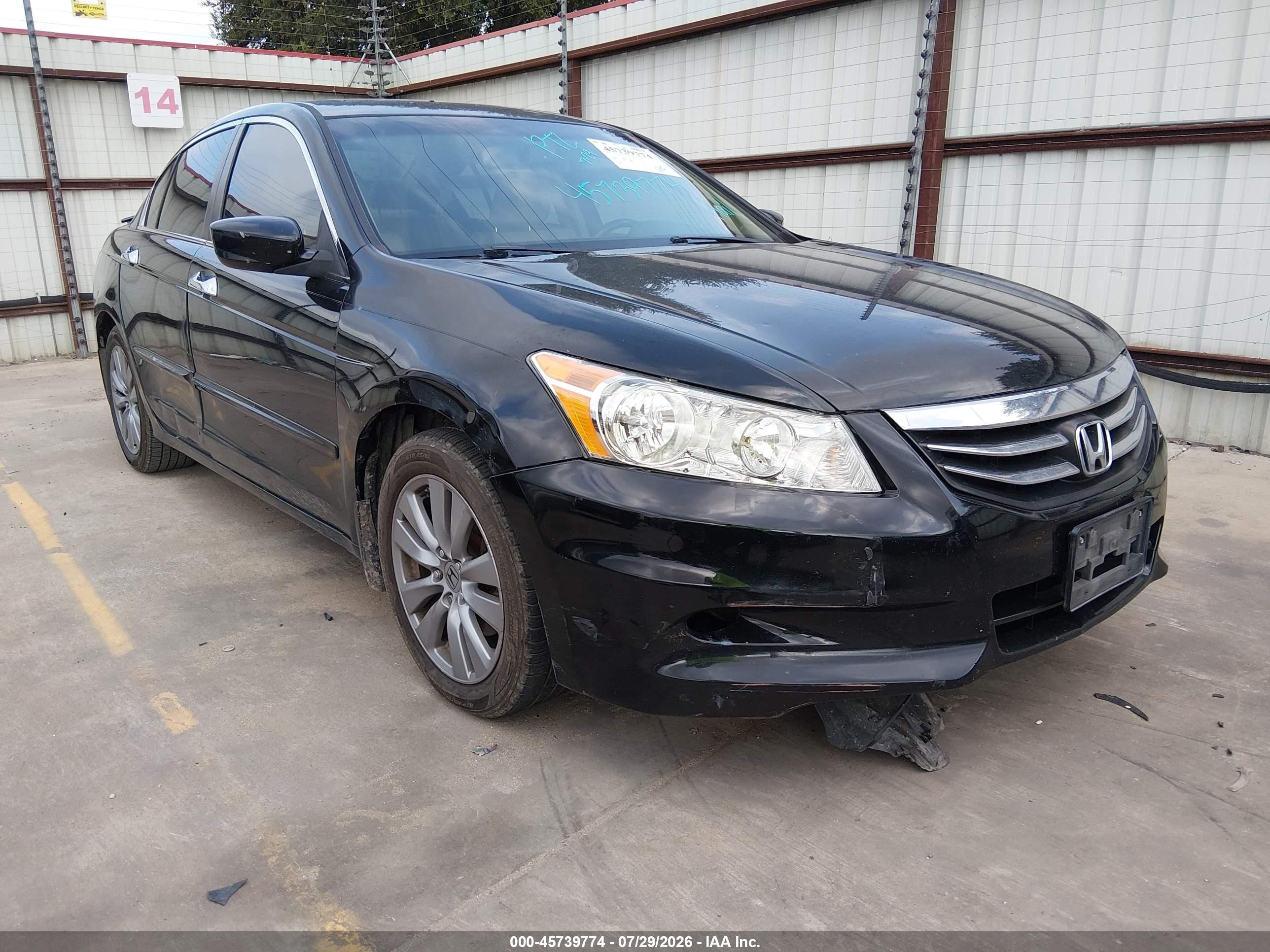 2012 Honda Accord 3.5 Ex-l Black vin: 1HGCP3F85CA028920