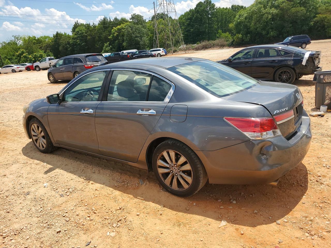 2012 Honda Accord Exl Серый vin: 1HGCP3F85CA032837