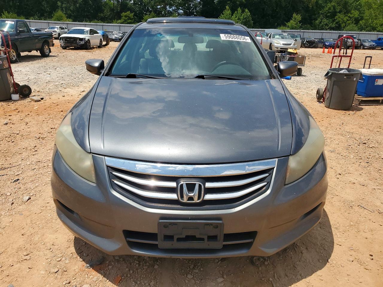 2012 Honda Accord Exl Серый vin: 1HGCP3F85CA032837
