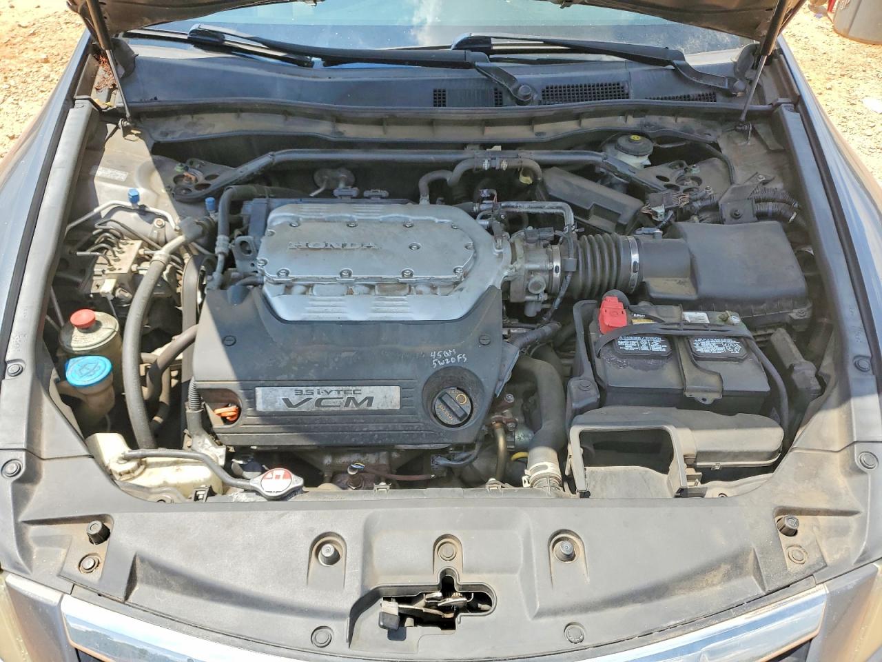 2012 Honda Accord Exl Серый vin: 1HGCP3F85CA032837