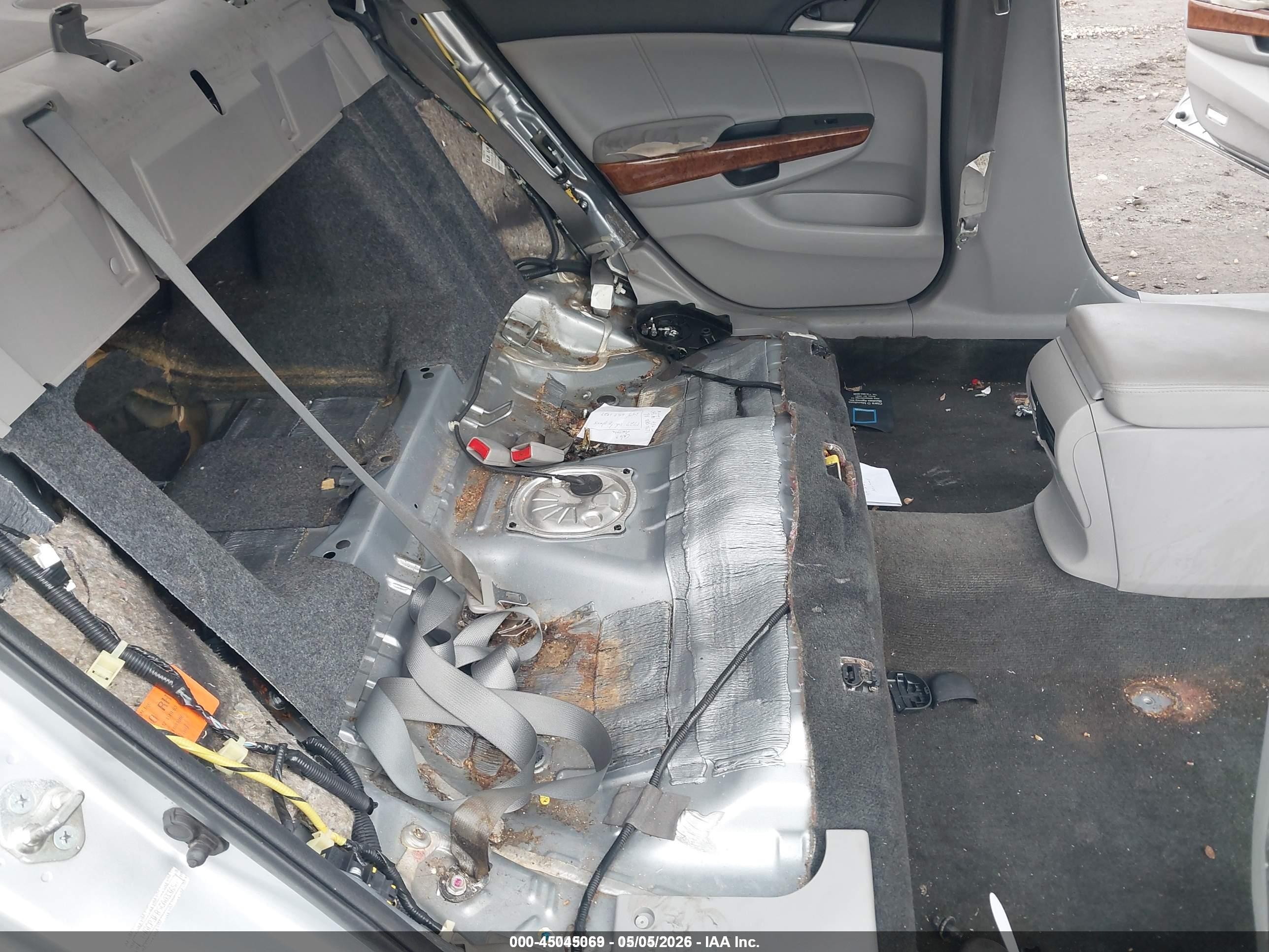 2012 Honda Accord 3.5 Ex-l Серебряный vin: 1HGCP3F85CA033650