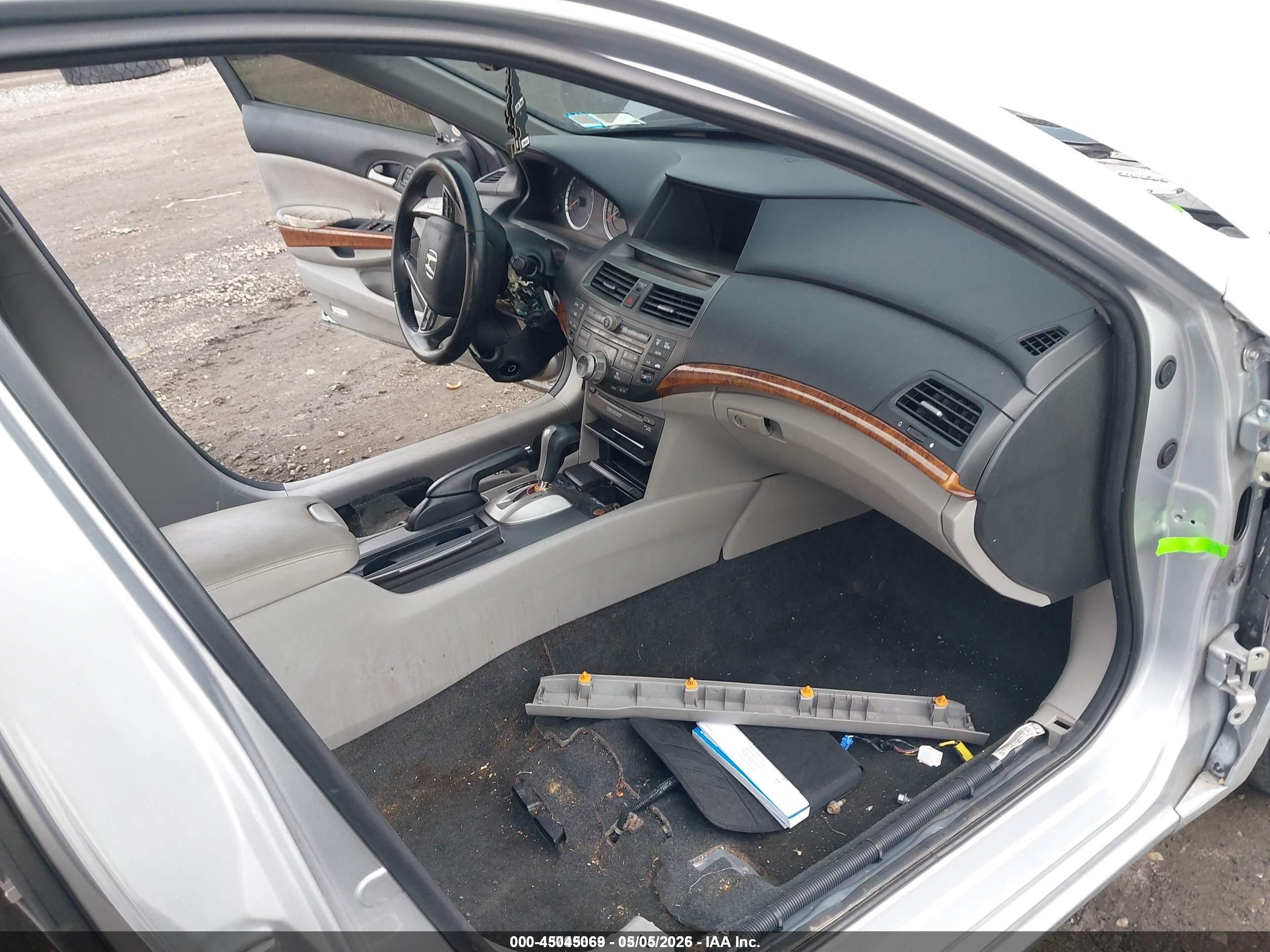 2012 Honda Accord 3.5 Ex-l Серебряный vin: 1HGCP3F85CA033650