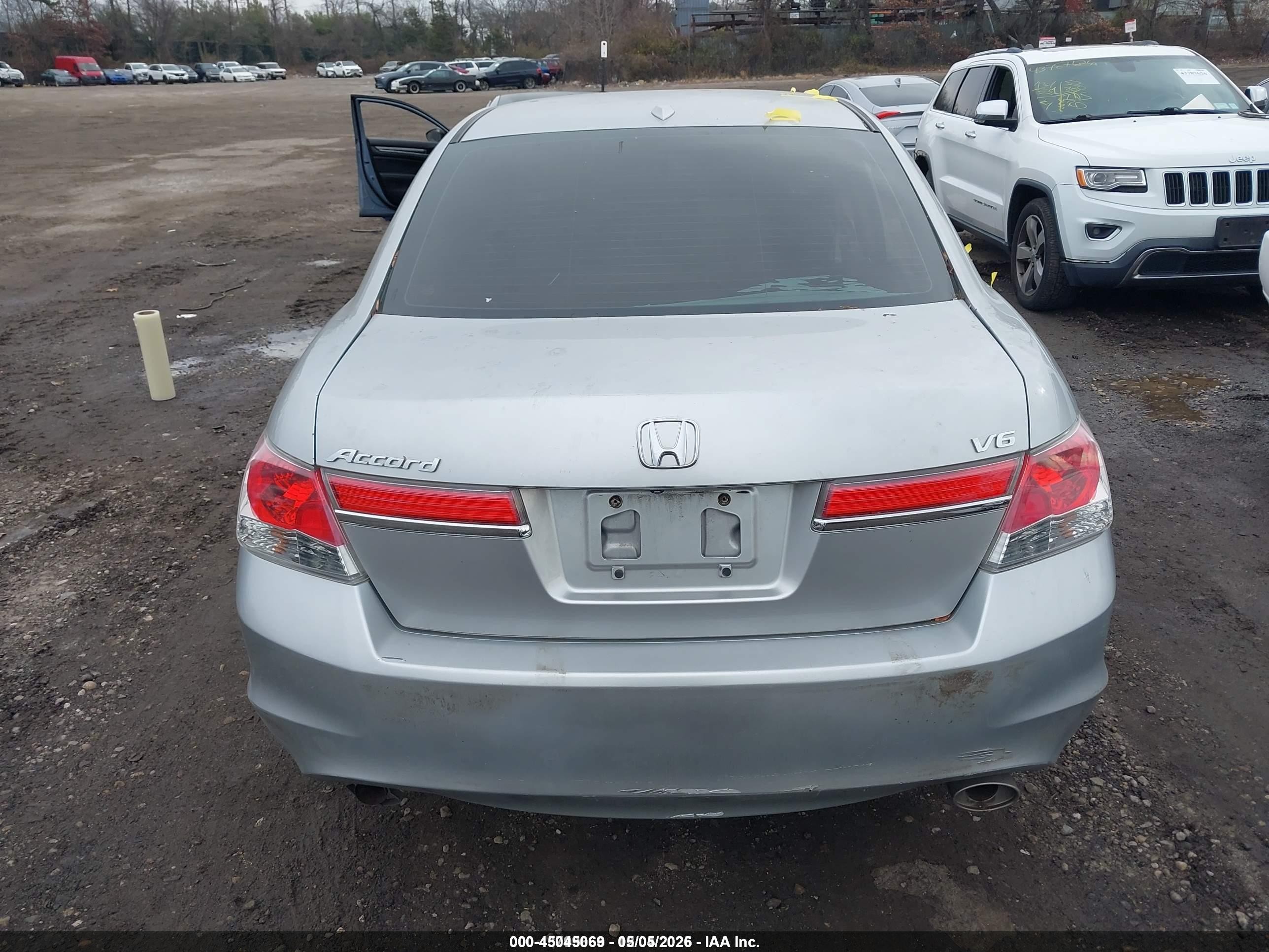 2012 Honda Accord 3.5 Ex-l Серебряный vin: 1HGCP3F85CA033650