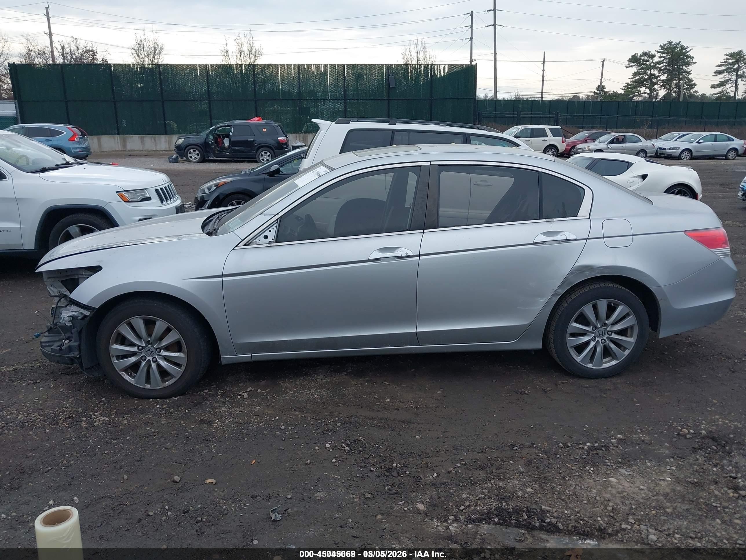 2012 Honda Accord 3.5 Ex-l Серебряный vin: 1HGCP3F85CA033650