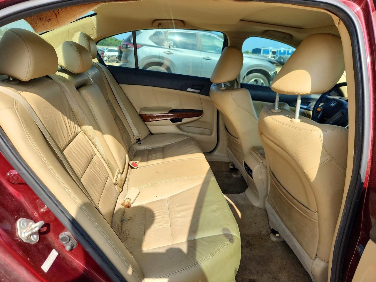 2012 Honda Accord Exl Maroon vin: 1HGCP3F85CA035401