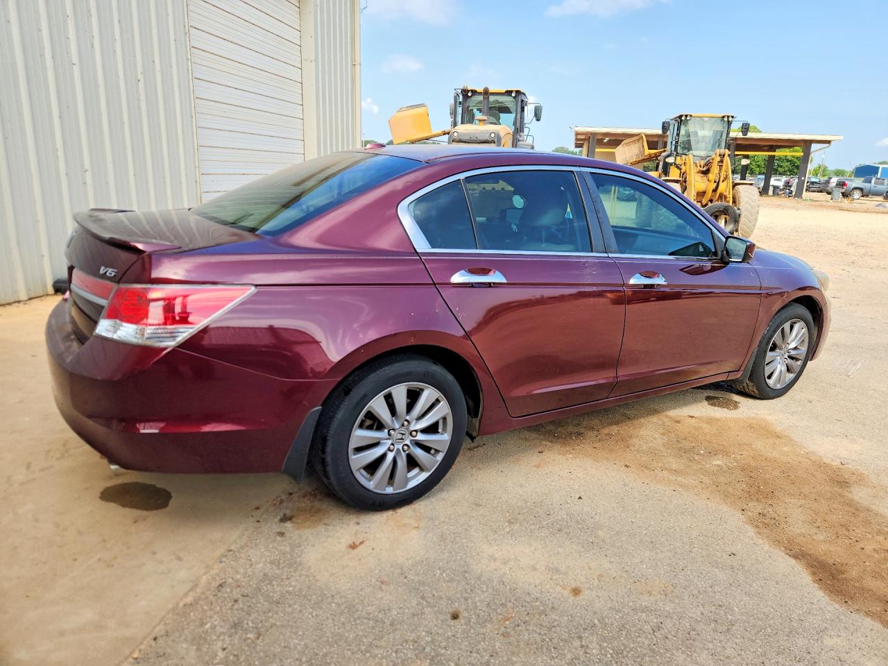 2012 Honda Accord Exl Maroon vin: 1HGCP3F85CA035401