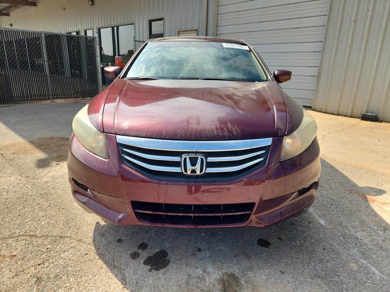 2012 Honda Accord Exl Maroon vin: 1HGCP3F85CA035401 Damage: Hood, Dent(S) W/ Paint Dmg, 2 To 3 Inches
