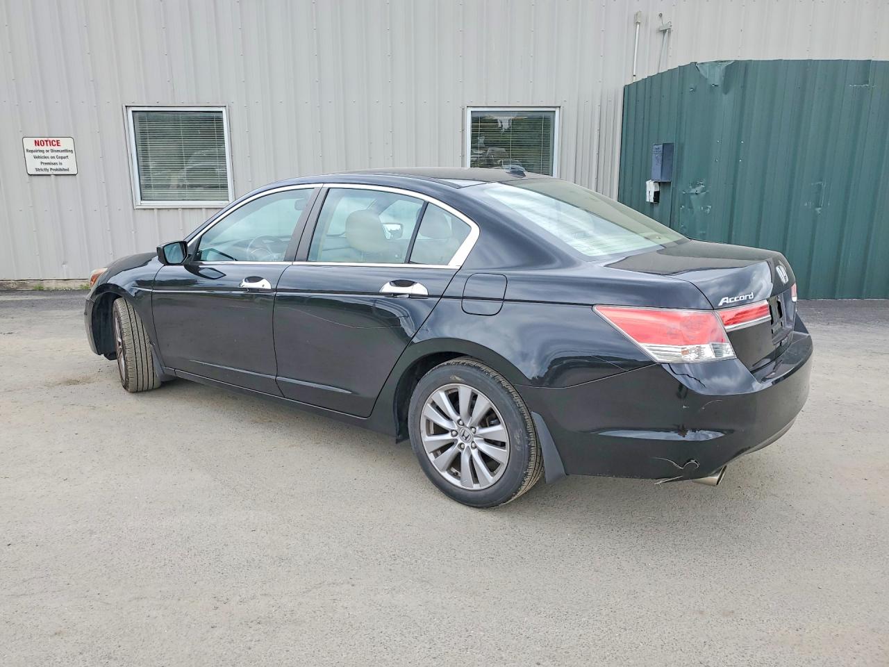 2012 Honda Accord Exl Black vin: 1HGCP3F85CA037987