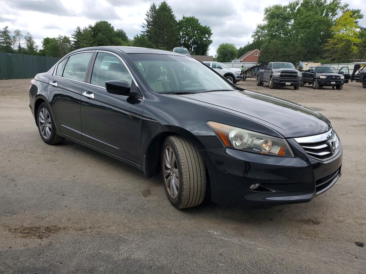 2012 Honda Accord Exl Black vin: 1HGCP3F85CA037987