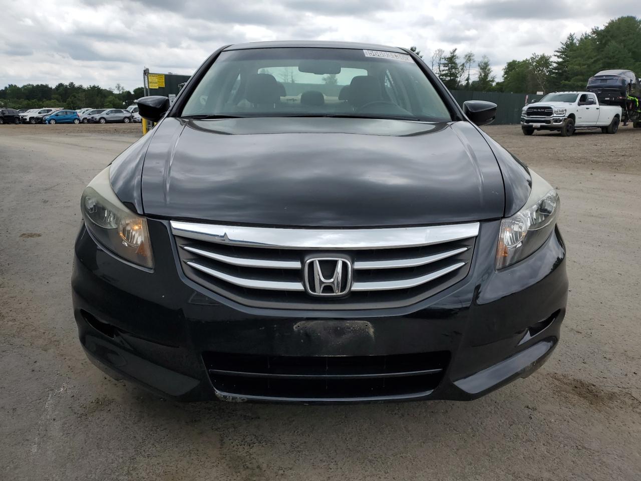 2012 Honda Accord Exl Black vin: 1HGCP3F85CA037987 Damage: Left Head Lamp, Faded, Repair Required