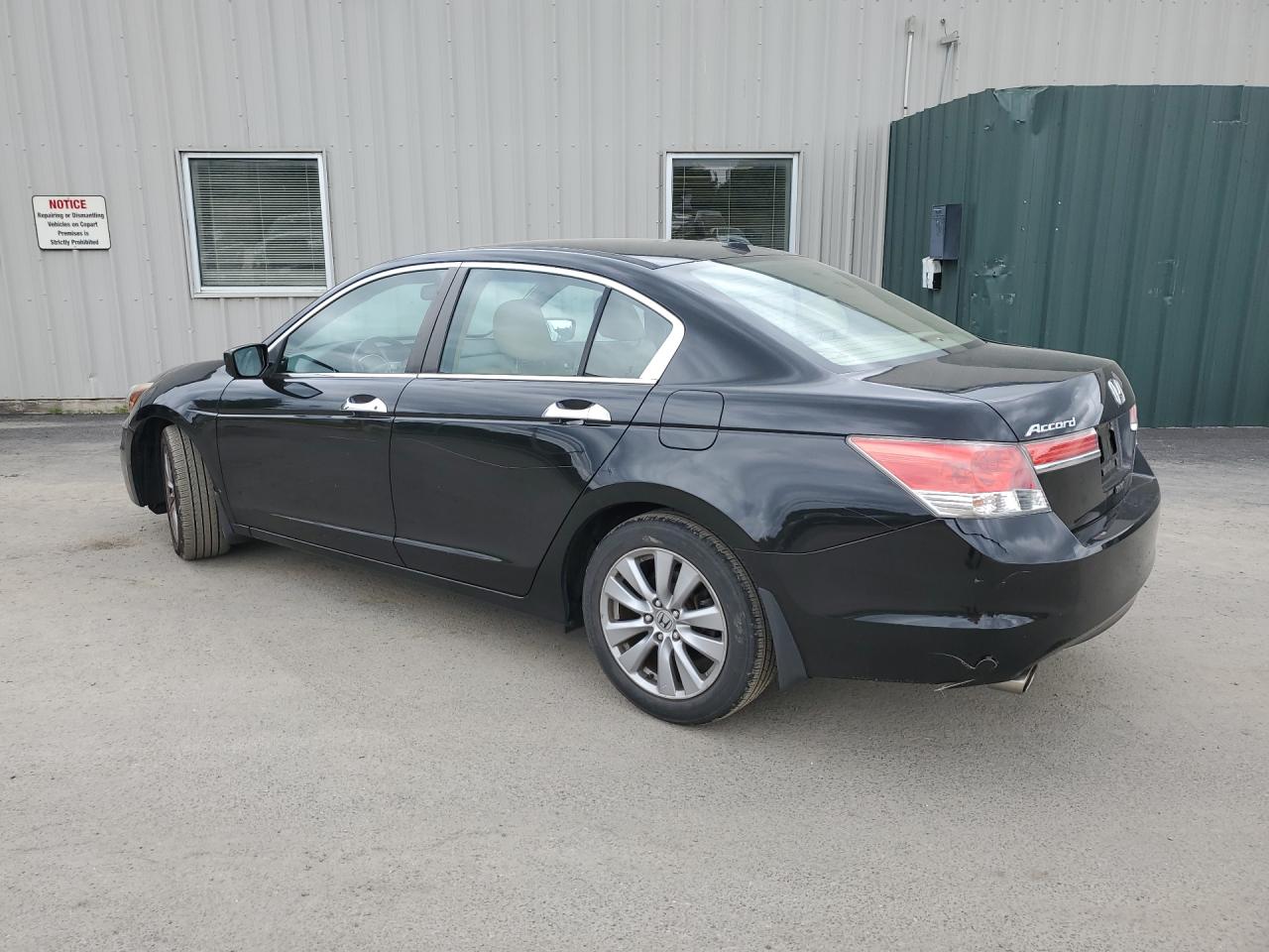 2012 Honda Accord Exl Black vin: 1HGCP3F85CA037987 Damage: Left Front Door, Multiple Scratches Heavy, 3