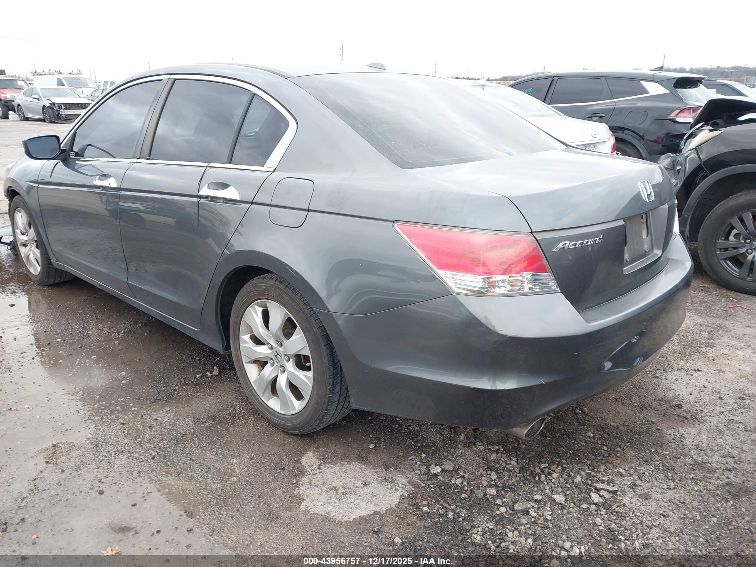 2010 Honda Accord 3.5 Ex-l Gray vin: 1HGCP3F86AA004123