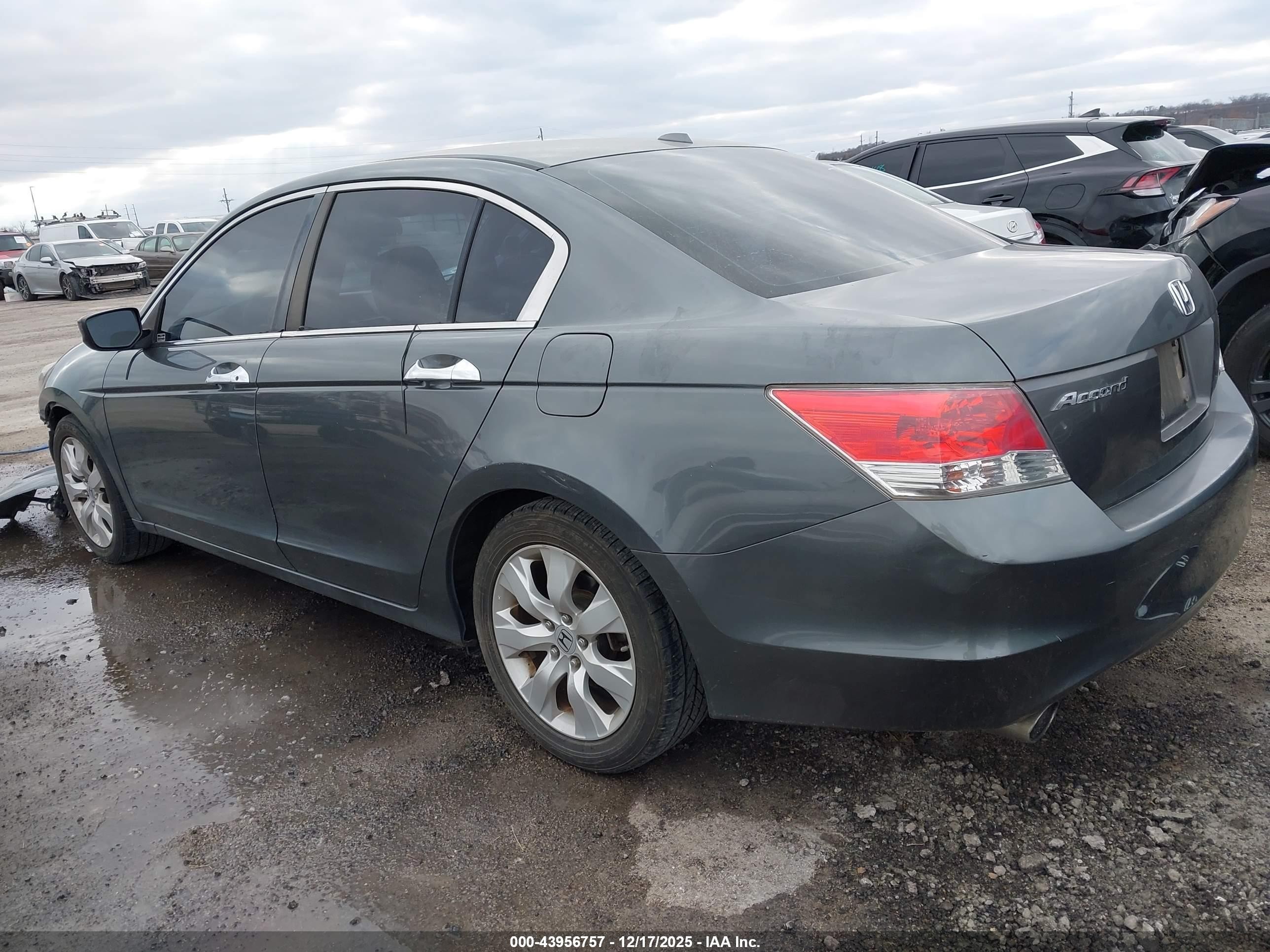 2010 Honda Accord 3.5 Ex-l Gray vin: 1HGCP3F86AA004123