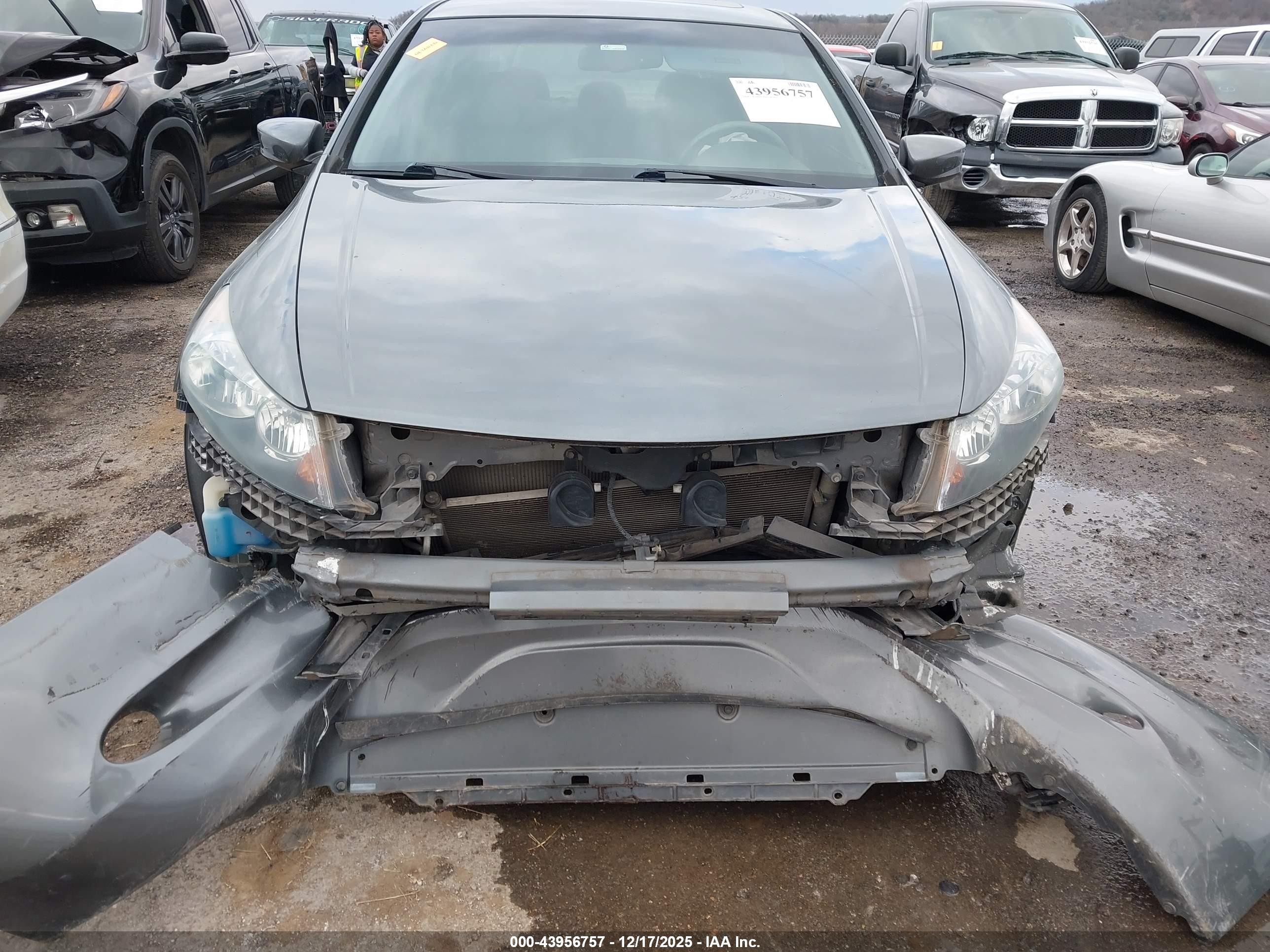 2010 Honda Accord 3.5 Ex-l Gray vin: 1HGCP3F86AA004123