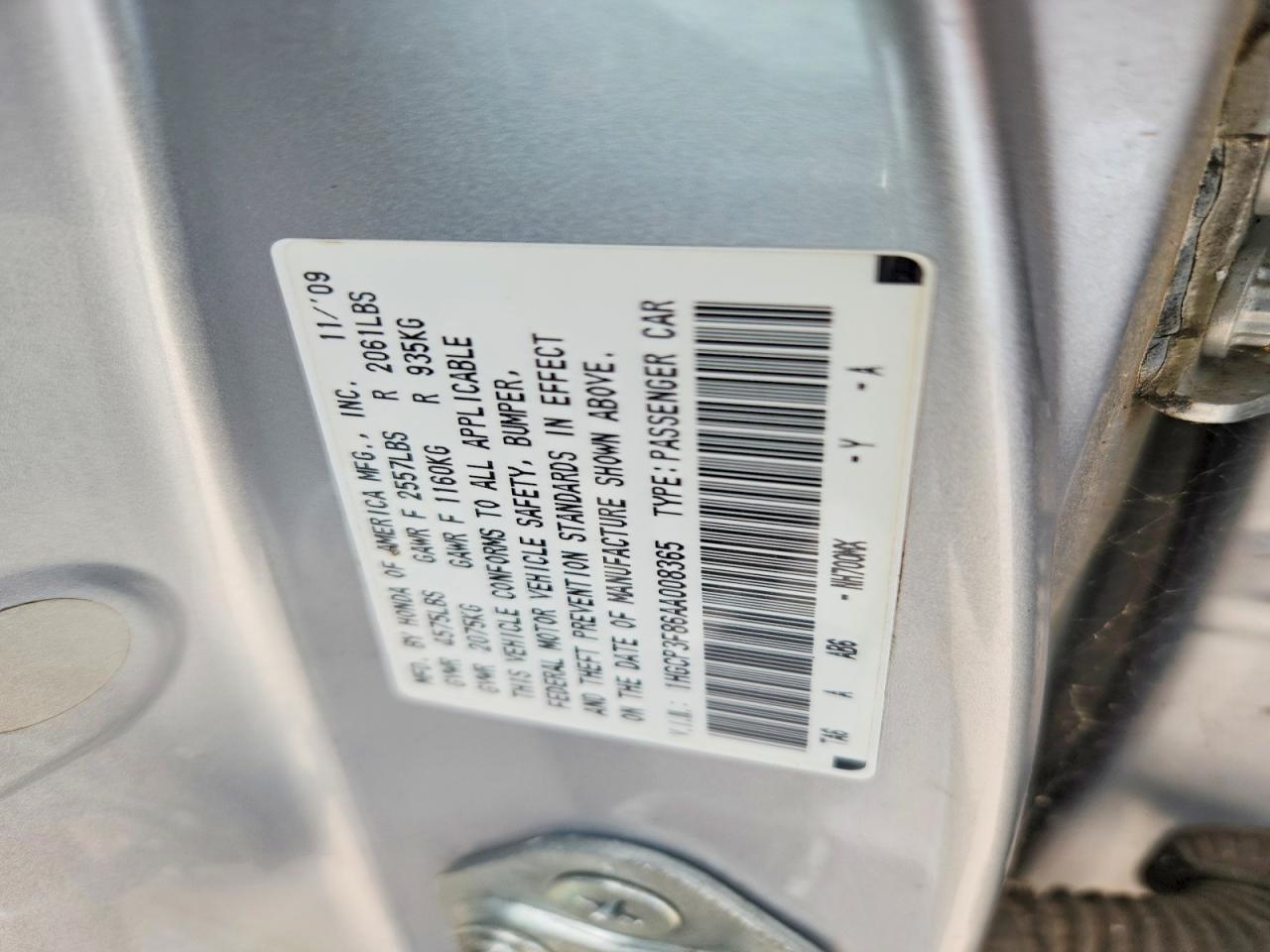 2010 Honda Accord Exl Silver vin: 1HGCP3F86AA008365
