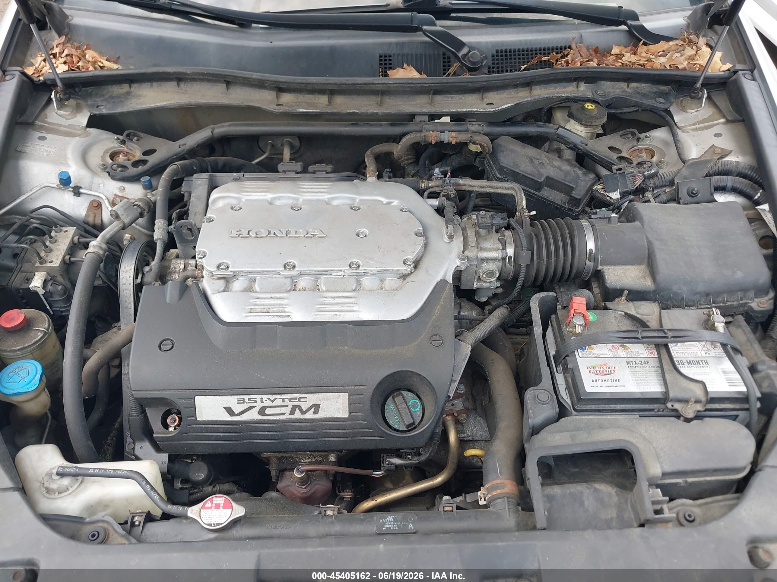 2010 Honda Accord 3.5 Ex-l Silver vin: 1HGCP3F86AA010827