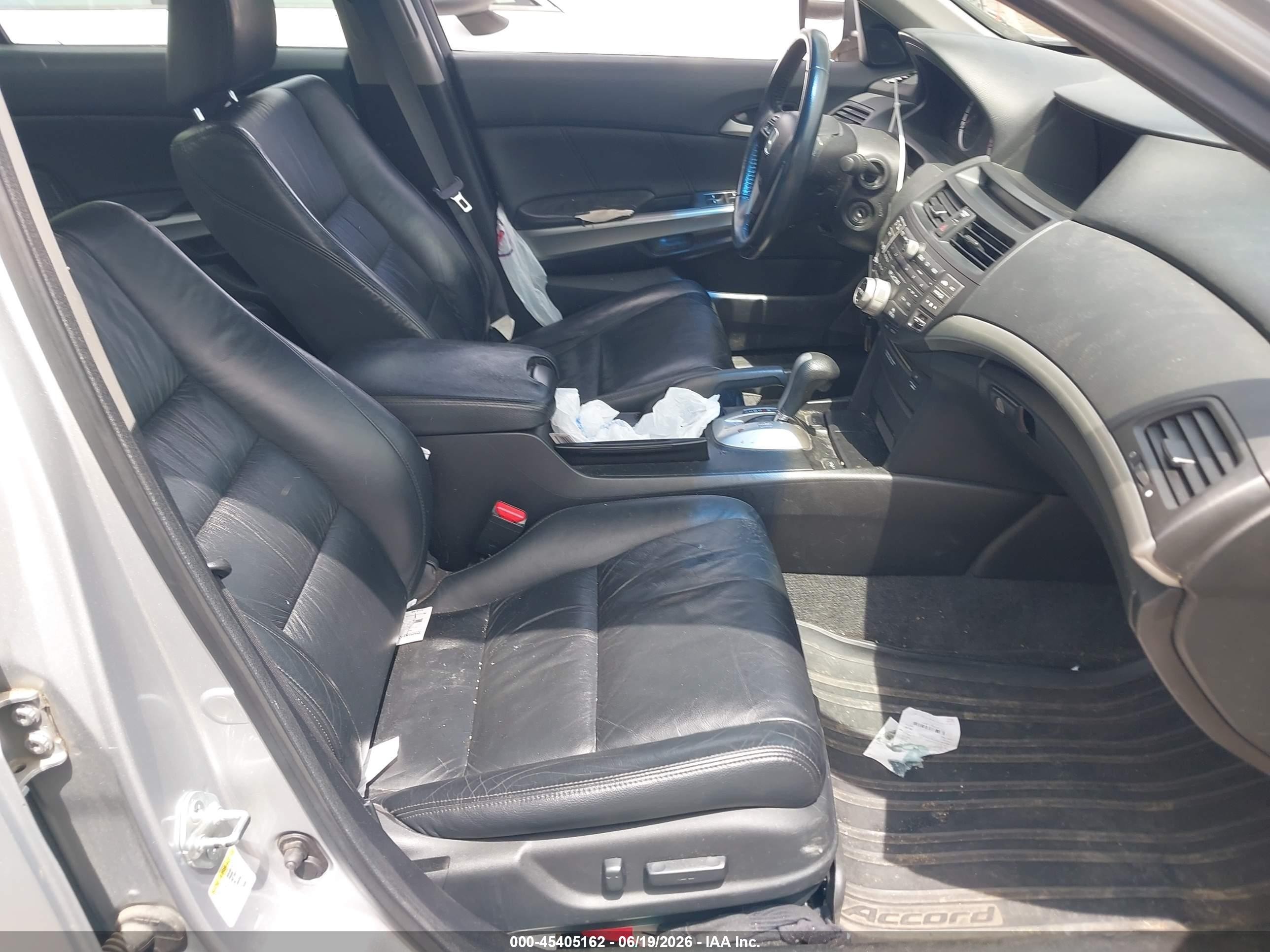 2010 Honda Accord 3.5 Ex-l Silver vin: 1HGCP3F86AA010827