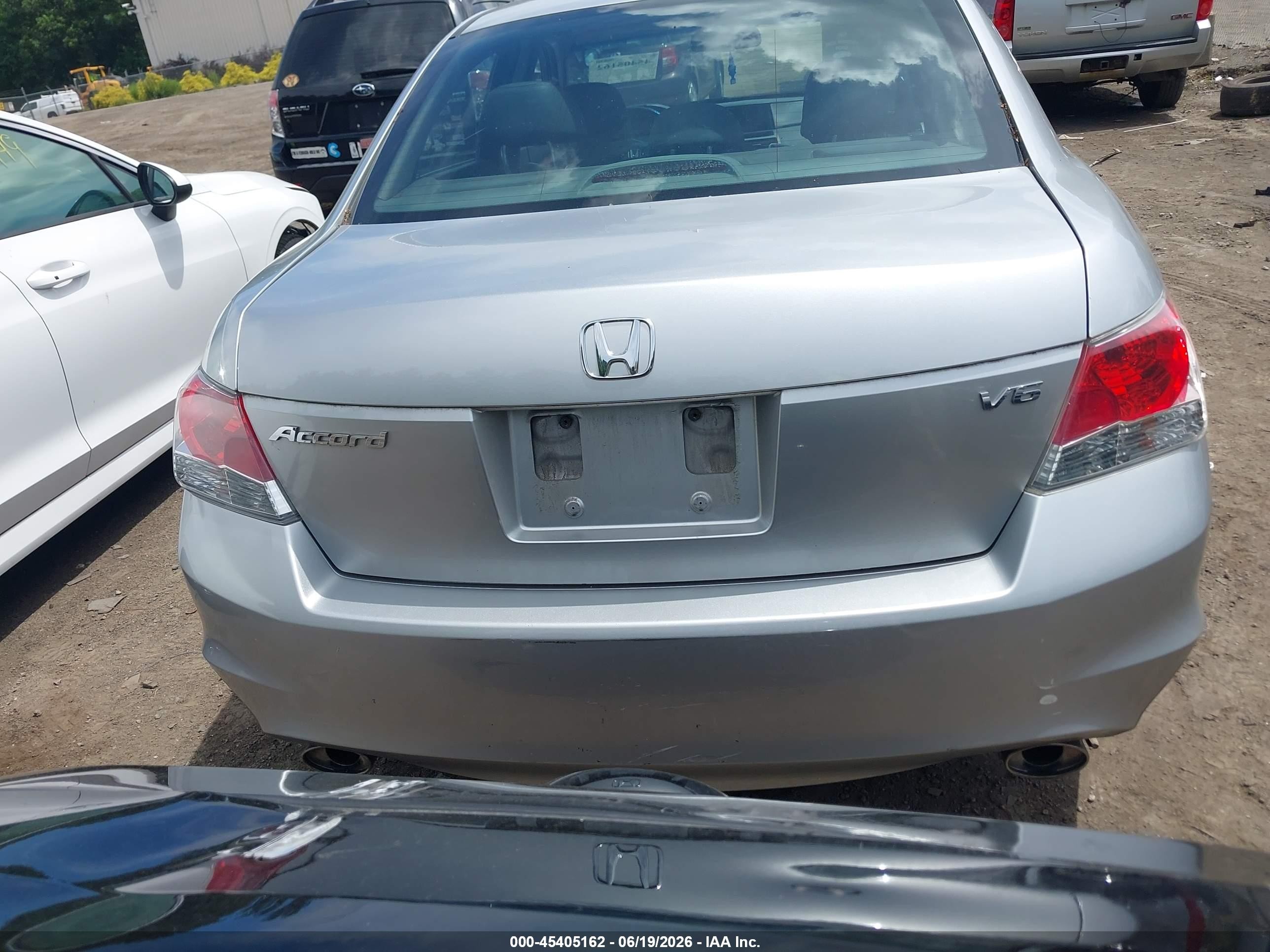 2010 Honda Accord 3.5 Ex-l Silver vin: 1HGCP3F86AA010827