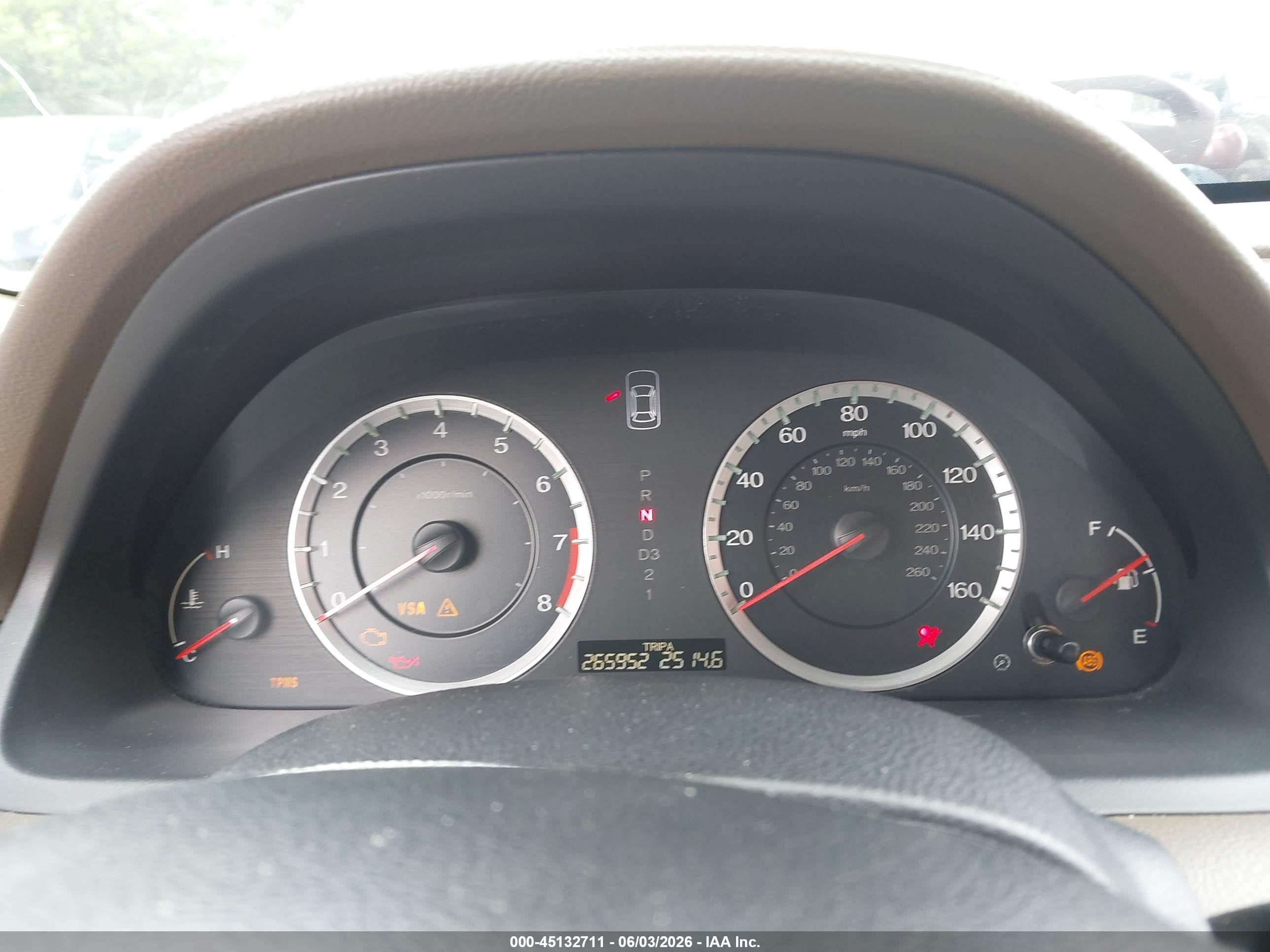 2010 Honda Accord 3.5 Ex-l White vin: 1HGCP3F86AA011900