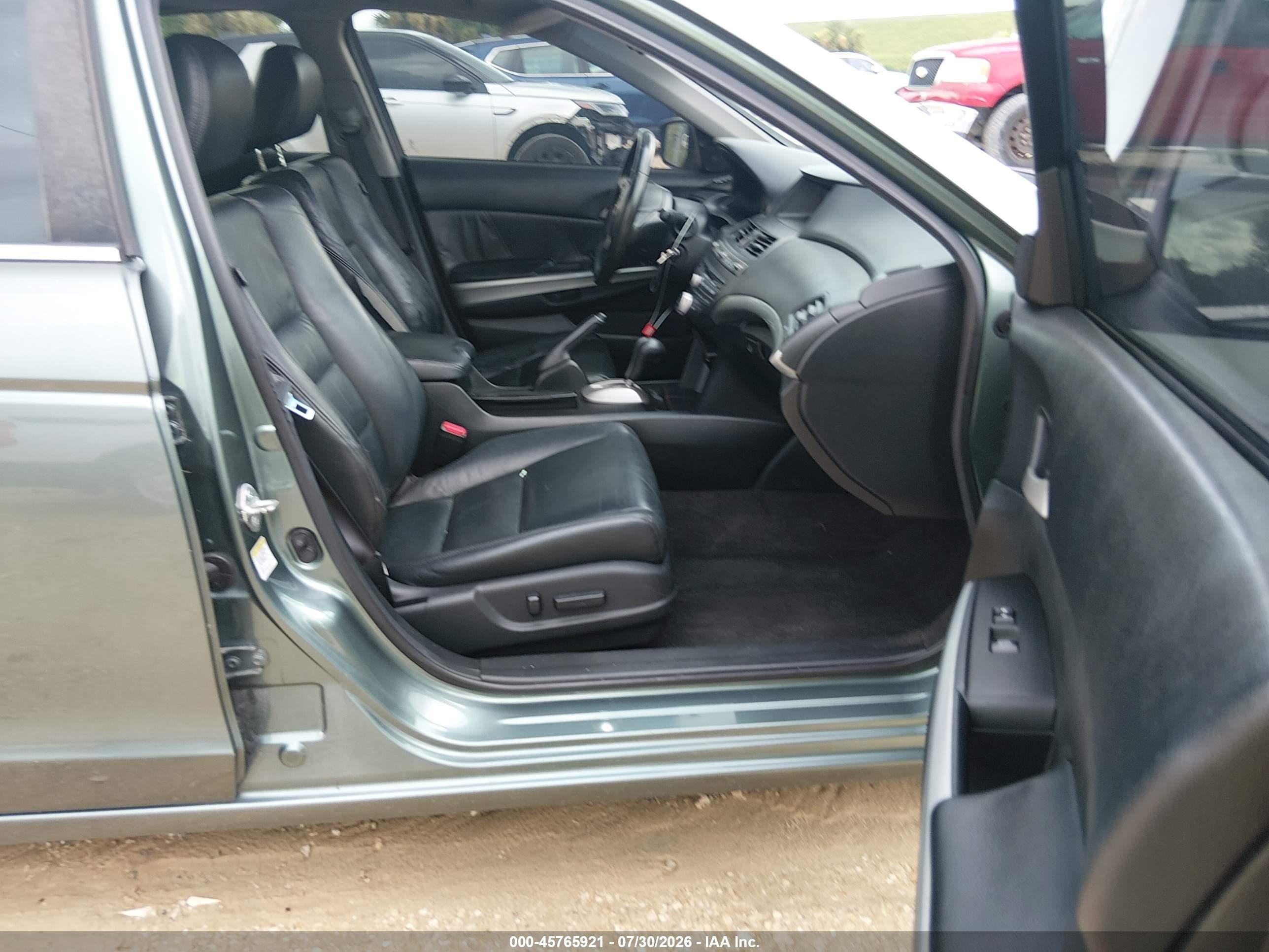 2010 Honda Accord 3.5 Ex-l Gray vin: 1HGCP3F86AA014392