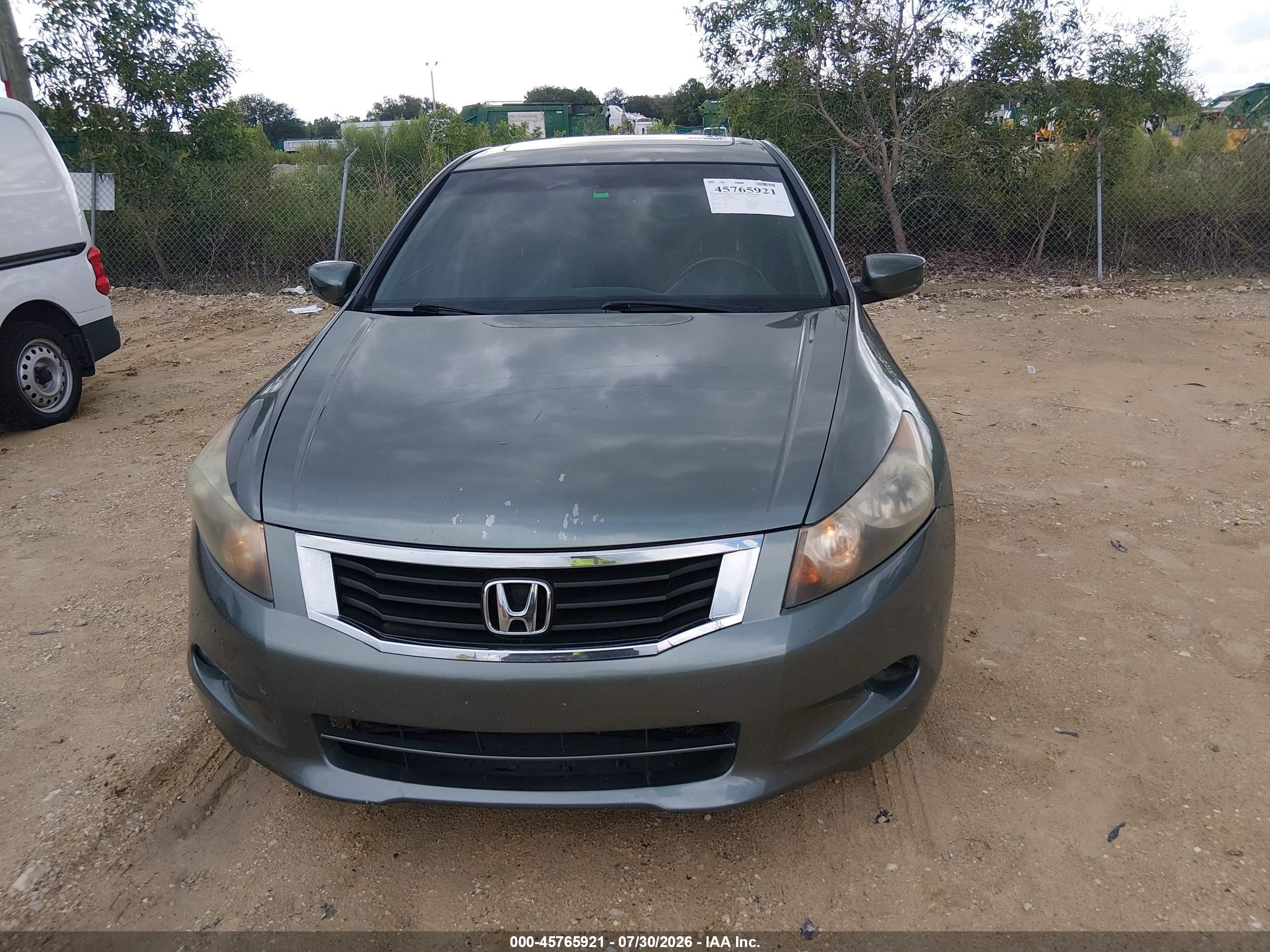 2010 Honda Accord 3.5 Ex-l Gray vin: 1HGCP3F86AA014392