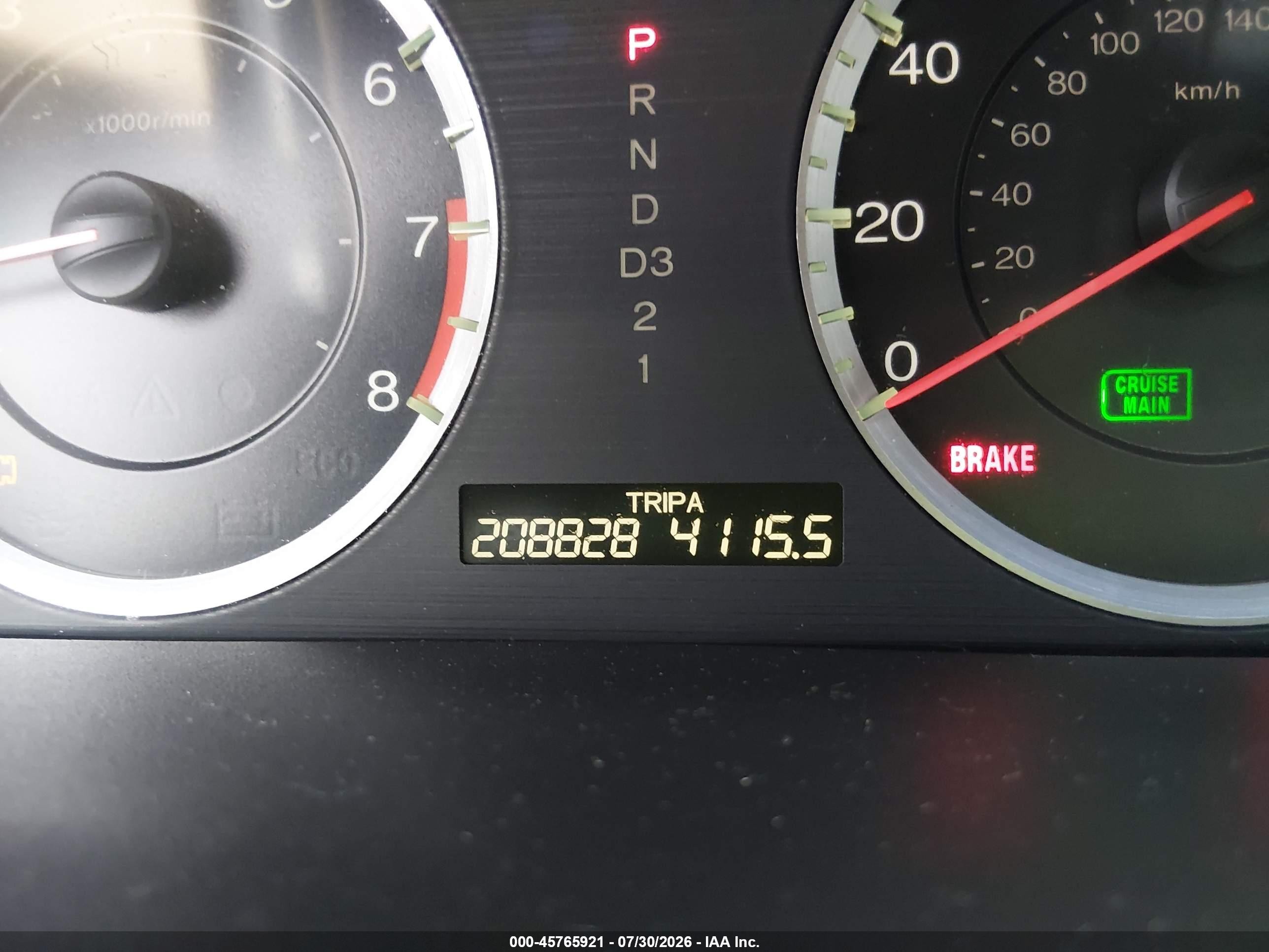 2010 Honda Accord 3.5 Ex-l Gray vin: 1HGCP3F86AA014392