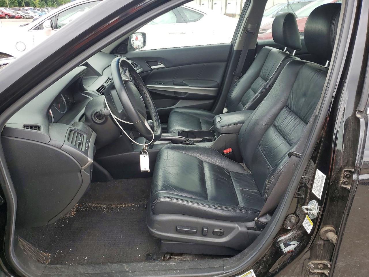 2010 Honda Accord Exl Black vin: 1HGCP3F86AA021620