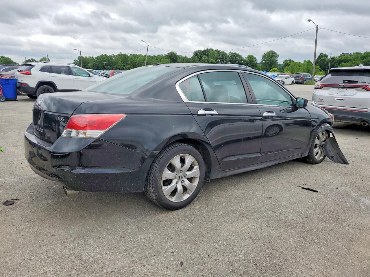 2010 Honda Accord Exl Black vin: 1HGCP3F86AA021620