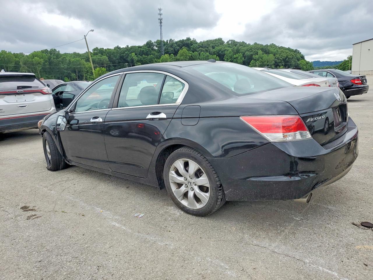 2010 Honda Accord Exl Black vin: 1HGCP3F86AA021620