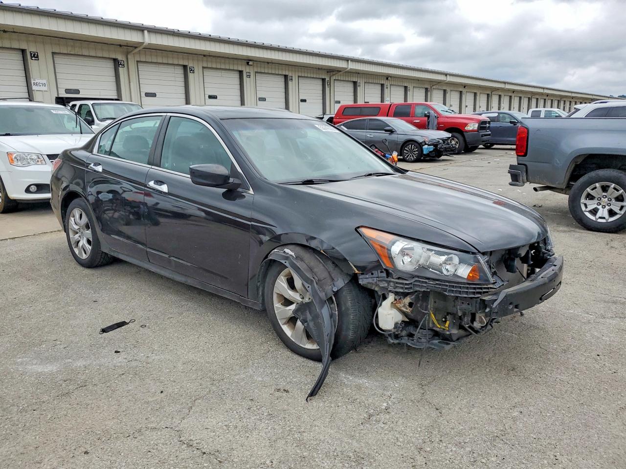 2010 Honda Accord Exl Black vin: 1HGCP3F86AA021620