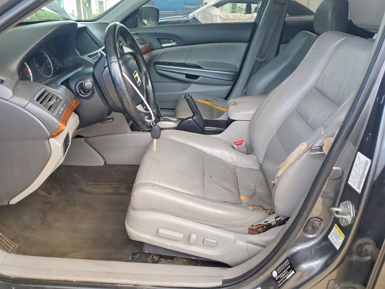 2010 Honda Accord Exl Gray vin: 1HGCP3F86AA023061
