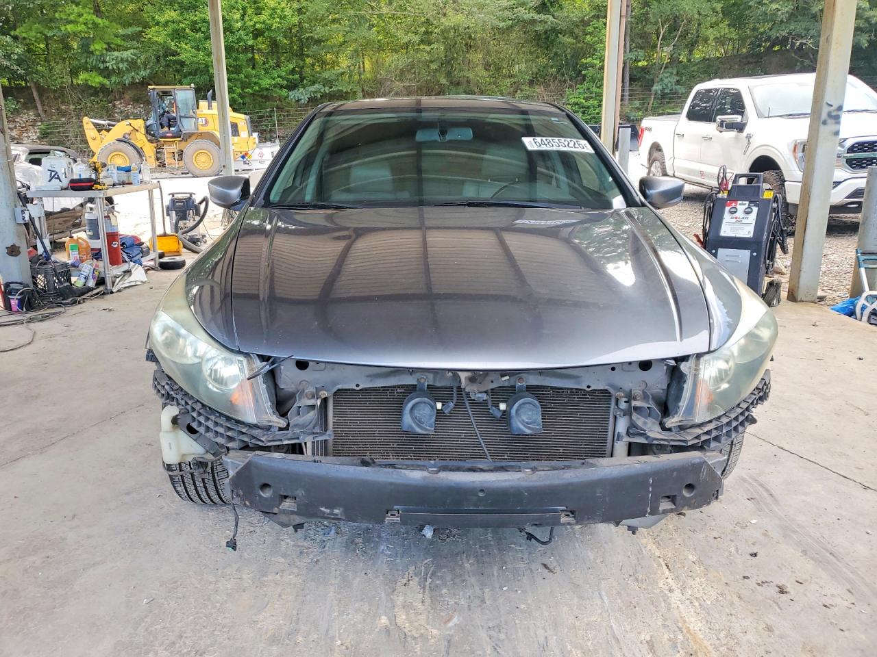 2010 Honda Accord Exl Gray vin: 1HGCP3F86AA023061