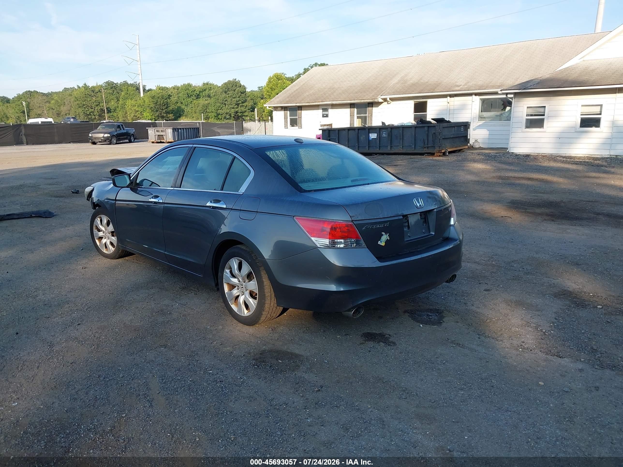 2010 Honda Accord 3.5 Ex-l Gray vin: 1HGCP3F86AA025747